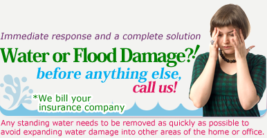 water damage restoration